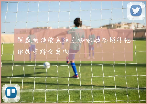 阿森纳持续关注小蜘蛛动态期待他能改变转会意向